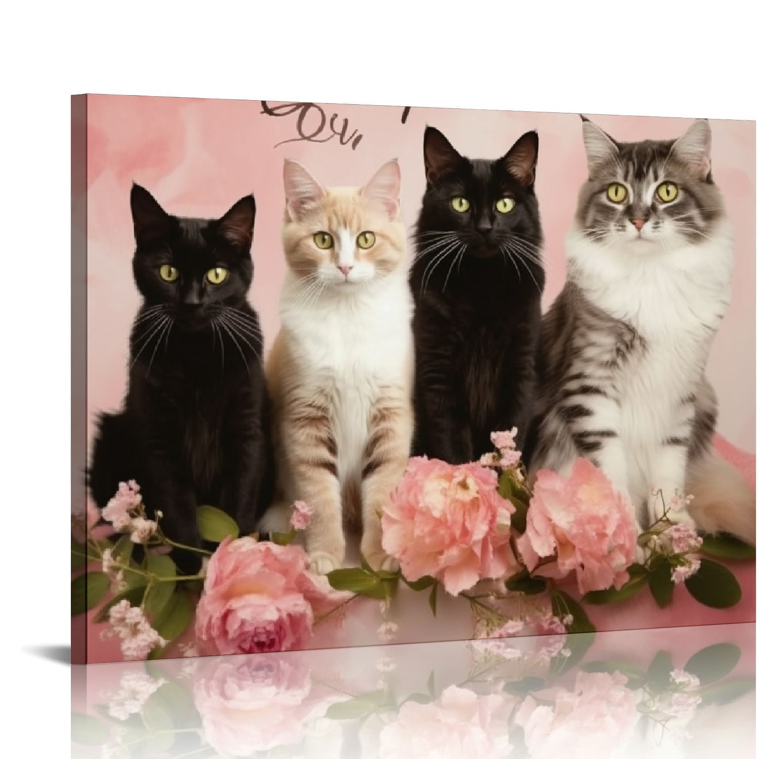 God Says You Are Decor Wall Art Cat Canvas Pictures Christian Wall god-says-you-are-decor-wall-art-cat-canvas-pictures-christian-wall