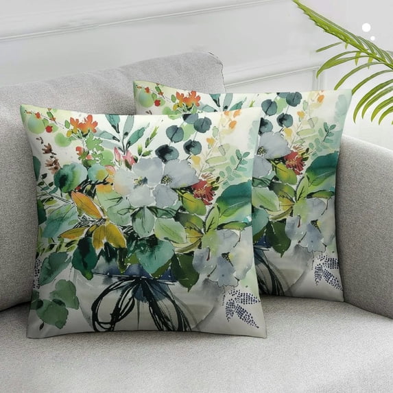 MAXIAO Chic Modern Bathroom Decor Shower Curtain Tropical Palm Leaves Banana Jungle Leaf Floral Pattern White