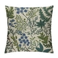 thumbnail image 1 of Nawypu Green Plant Pillow Covers  Sage Green Botanical Fern Leaf Decorative Pillow Cases Spring Summer Vintage Floral Throw Pillows Set of  Farmhouse Home Decor for Living Room Couch Outdoor, 1 of 5