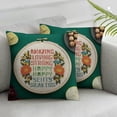 thumbnail image 1 of Nawypu Happy Mother’s Day 2pcs Square Pillow&nbsp;Covers Home Sofa Decor Vintage Wood Background with Inspirational Quotes Decorative Throw Pillow Cases Cushion Cover 2pcs, 1 of 6