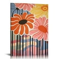 thumbnail image 1 of Nawypu Henri Matisse Prints Wall Art Orange Flower Canvas Wall Decor Pink Abstract Wall Art Colorful Botanical Posters Pictures Matisse Aesthetic Painting Artwork for Bedroom, 1 of 4