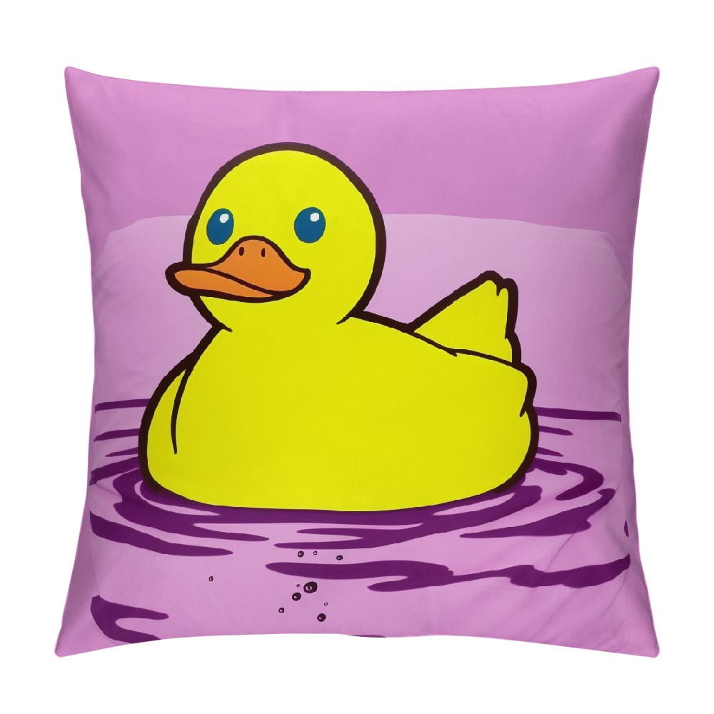 Nawypu Hi Yellow Duck Pillow Covers Throw Pillows Case Cushion Covers