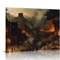 thumbnail image 1 of Nawypu  Hieronymus Bosch Print Poster Decorative Painting Canvas Wall Art Living Room Posters Bedroom Painting, 1 of 4