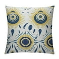 thumbnail image 1 of Nawypu  Home Custom Decor Evil Eye Collection On White Pillowcase Breathable Throw Pillow Case Hidden Zipper One Side Design Print 16x24 Inches, 1 of 5
