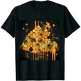thumbnail image 1 of Nawypu Honey Honeycomb Bee Beekeeper Beekeeping Apiarist Hive T-Shirt, 1 of 3