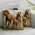 thumbnail image 1 of Nawypu Horses  Run in Fields Farm Farmhouse Decorative Throw Pillow Cover Square Cushion Case for Home Sofa Couch Decoration 2pcs, 1 of 6
