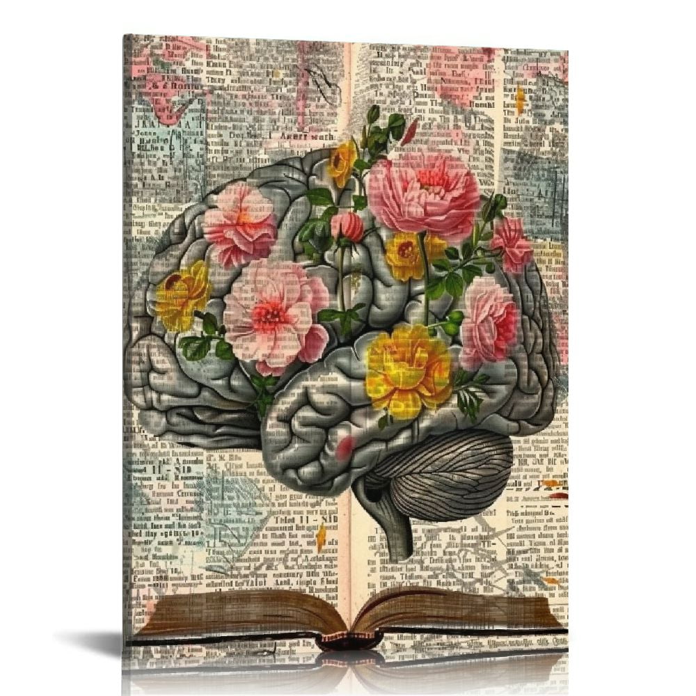 Nawypu Human Anatomy Vintage Dictionary Art Print, Anatomy Art Print