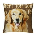 thumbnail image 1 of Nawypu  It's Golden Retriever Litter Throw Pillow Cover, It's Not Dog Hair, Golden Retriever Dog Decor, Gift for Dog Lovers, Sofa Bed Living Room Home Decoration Gift, 18x18 Inch 8D312, 1 of 5