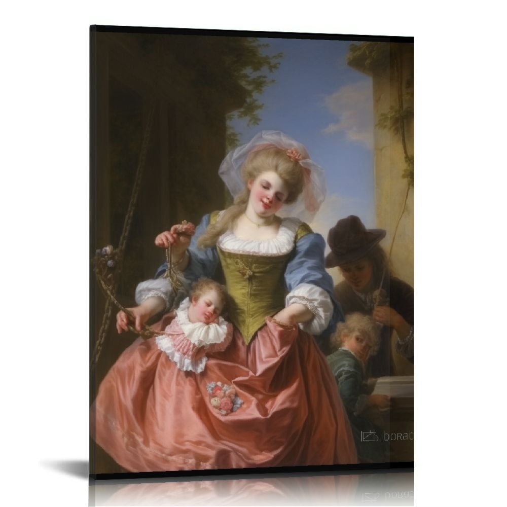 Nawypu Jean-Honoré Fragonard Blind-Man’s Buff Rococo Room Aesthetic ...