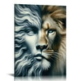 thumbnail image 1 of Nawypu Jesus and Lion Canvas Wall Art Poster Prints Christian Wall Decor Christ Lion Picture Artwork Jesus Lion Painting for Home Bedroom Living Room Office Decoration, 1 of 5