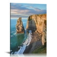 thumbnail image 1 of Nawypu La Manneporte Etretat Sunrise Room Aesthetics Posters Canvas Posters Bedroom Decoration Sports Office Decoration Gifts Wall Art Decoration Printing Posters, 1 of 4
