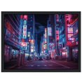 thumbnail image 1 of Nawypu Landscape Poster Tokyo Neon Street Lights Night City Center Canvas Wall Art Prints for Wall Decor Room Decor Bedroom Decor Gifts, 1 of 4