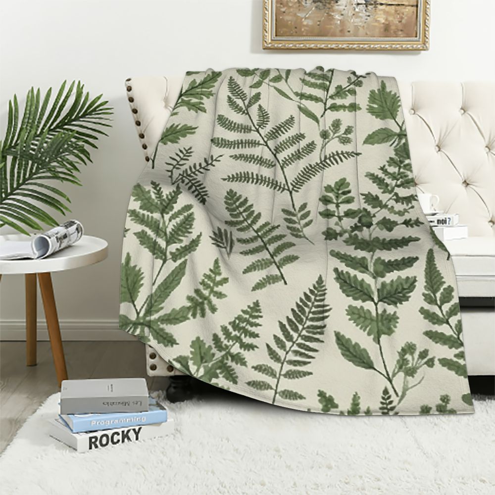 Sugar + Maple Small Stretchy Blanket - Wallpaper Floral