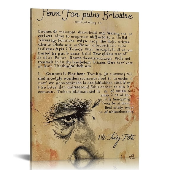 Nawypu Literary Art The Velveteen Rabbit Book Quote Inspirational Canvas Wall Poster Picture Artwork Painting for Home, Man Cave, Literary Fan, Nursery, Children's Room and Playroom