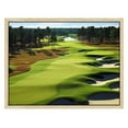thumbnail image 1 of Nawypu  Living Room Farmhouse Wall Art Pebble California Golf Course Landscape Pictures Canvas Painting for Home Decorations Sport Artwork Large Size Frame to Hang, 1 of 4