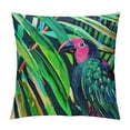 thumbnail image 1 of Nawypu MEHOTP Tropical Pillow Covers Jungle Throw Pillow Cover Green Cushion Cover Lumbar Pillow Covers  Standard Size Pillow Shams Banana Leaf Pattern Pillow Covers Watercolor Green Pillowcases, 1 of 5