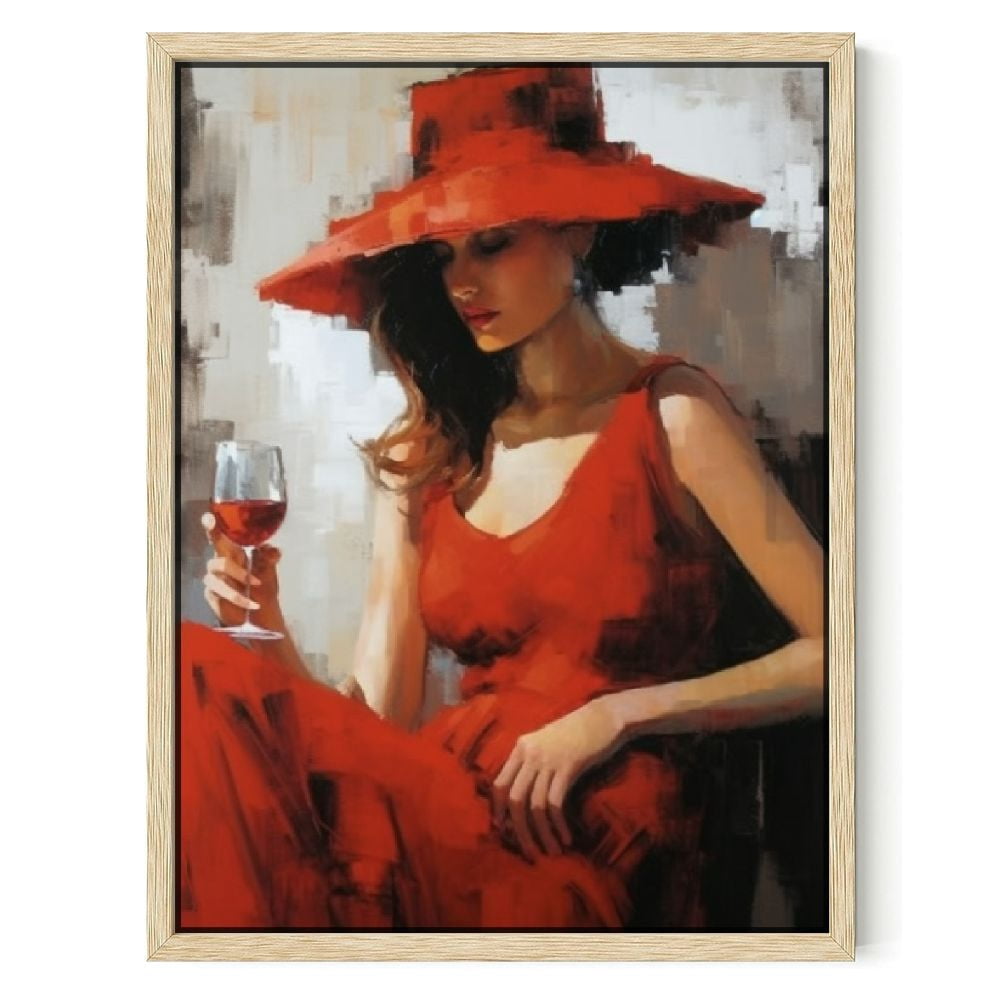 Nawypu Modern watercolor fashion art character pattern canvas prints ...