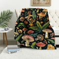 thumbnail image 1 of Nawypu Mushroom Blanket-Mushroom Blanket for Boys, Girls Mushroom Gift for Mushroom Lovers-Cozy Soft Flannel Lightweight and Warm Used for Room Bed Camping, 1 of 6