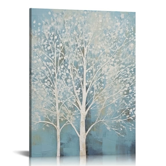 Awypu Muted Silhouette Canvas Art