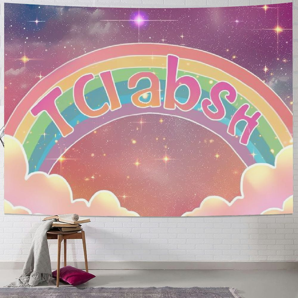 Nawypu NO WEENIES ALLOWED Tapestry for College Dorm Rooms Sign, Pink