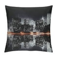 thumbnail image 1 of Nawypu New York Landscape Throw Pillow Cover Rise Building Throw Waist Pillow Case Decorative Cushion Cover Pillowcase Sofa Lumbar, 1 of 5