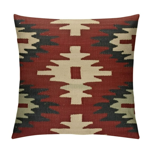 Nawypu PCS Set of Kilim Cushion Cover Jute Ethnic Pillow Boho Hand Shams Hippie Indian Throw Art