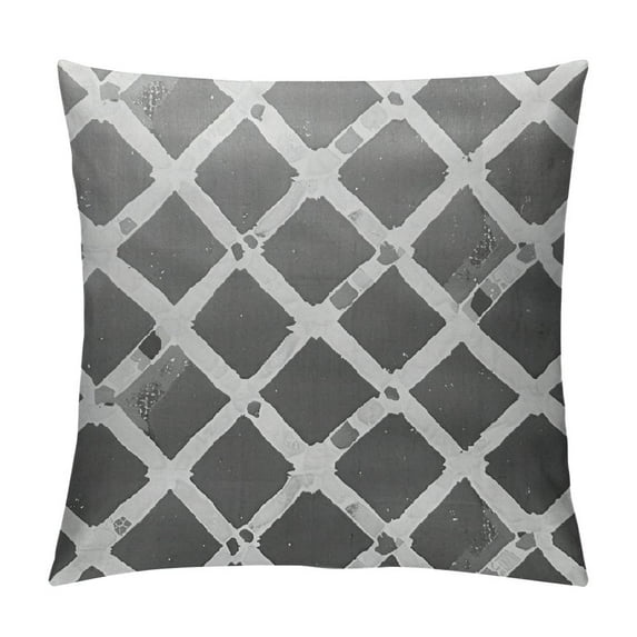 Nawypu Pattern Printed Pillowcases Egyptian Quality Microfiber Classic Design Soft and Smooth Weave, Wrinkle Resistant, Bloomingdale Queen Pillowcase, Gray