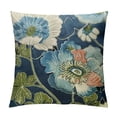 thumbnail image 1 of Nawypu Peony Floral Pillow Covers,Chinoiserie Pillow Covers Decorative Pillow Covers for Couch Living Room Bed Sofa,Farmhouse Pillow Covers, 1 of 5