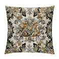 thumbnail image 1 of Nawypu Persian Vintage Ethnic Floral Throw Pillow Covers Boho Retro Flower Home Deco Pillowcase Square Pillow Case Cushion Cover for Bed Sofa Living Room Car Indoor/Outdoor, 1 of 5