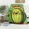 thumbnail image 1 of Nawypu Pickles Blanket Gifts  for Kid,Just a Girl Who Loves Pickles Fannel Super Soft Throw Blanket Travel Throw Blanket for Bed Couch Sofa, 1 of 6