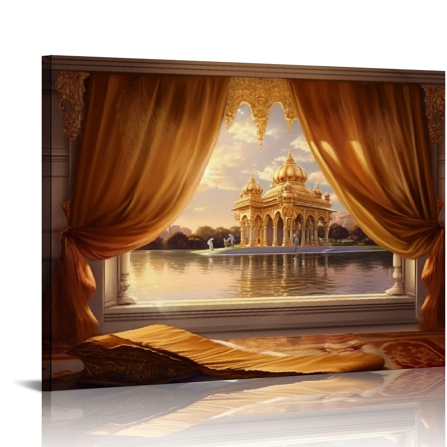 Nawypu Posters Harmandir Sahib Golden Temple Amritsar Sikh Wall Art ...