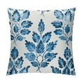 thumbnail image 1 of Nawypu  Printed Booti Decorative Square Accent Throw Pillow Cover - Home Decor for Couch, Sofa, Chair Blue, 1 of 5