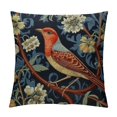 thumbnail image 1 of Nawypu  Red Bird Floral Flower Throw Pillowcase Asian Oriental Lumbar Pillowcases 16x24 Decorative Pillow Home Boho Square Cushion Cover for Home Sofa Couch Decoration, 1 of 5