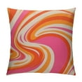 thumbnail image 1 of Nawypu Retro 60s 70s 80s Pink and Orange and Yellow Color Pillow Covers Decorative Preppy Lumbar Throw Pillowcase Couch Cushion Cover for Home Decor Living Room Dorm Bed Car Sofa, 1 of 5
