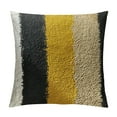 thumbnail image 1 of Nawypu  Retro Boho Textured Accent Mid Century Throw Pillow Covers Modern Vintage Minimalist Geometric Decorative Abstract Pillowcase for Sofa,Brown Black and Gray, 1 of 5