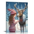 thumbnail image 1 of Nawypu Rudolph Kiss Canvas Wall Art, 1 of 4