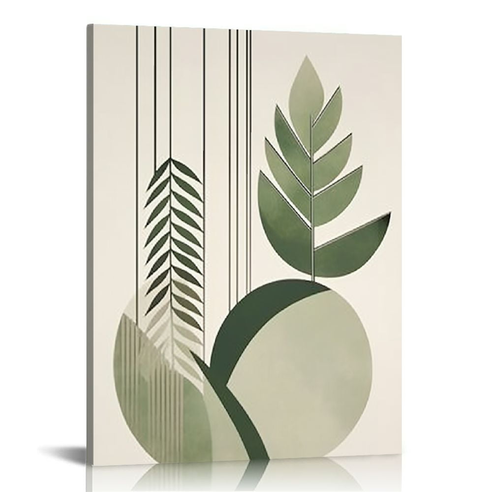 Modern Geometric Wall Art (3 Panels) - All Sizes - Geometric Minimalist Wall Art