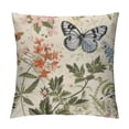 thumbnail image 1 of Nawypu Sage Green Wild Flower Plant Throw Pillow Covers 18x18 Inches Decorative Spring Pillow Case Cushion Cover for Sofa Bedroom Living Room Couch Chair Office, 1 of 5