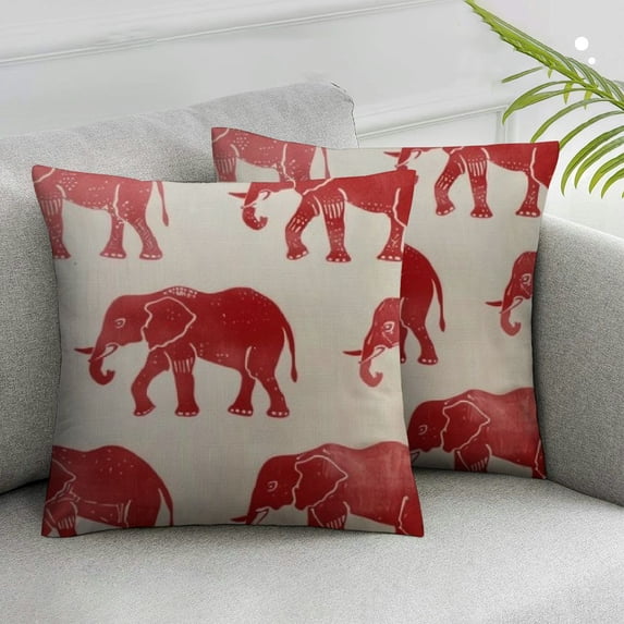 JEUXUS Set of 2 Throw Pillow Covers Large Home Decor Pillowcases Square Pillow Cases Cushion Covers for Sofa Couch Bed