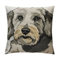 thumbnail image 1 of TIAOTIAOHOU South Throw Pillow Cover Watercolor Mom Cover Case Pet Lover's Gift Pillows Nursery Decor Modern Linen Pillow Cover for Sofa Chair Car, 1 of 5