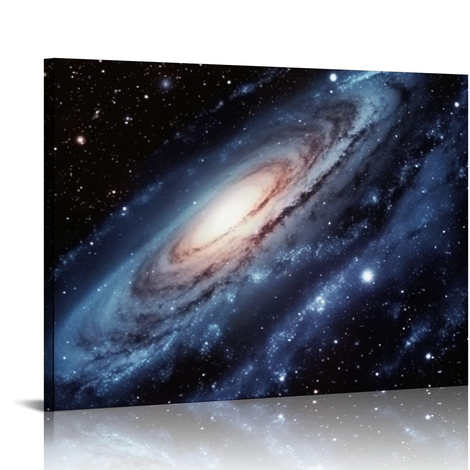 Nawypu Space Wall Art Nebula Pictures - Galaxy Prints Canvas Decor ...