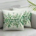 thumbnail image 1 of Nawypu Spring Lumbar Pillow Covers Set of 2 Eucalyptus Leaf Green Grey Leaves Seasonal Decorative Throw Pillow Covers Indoor Cushion Cover Bedroom Living Room Couch Sofa Bed, 1 of 6