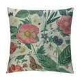 thumbnail image 1 of Nawypu Spring Pillow Covers Floral Butterflies Farmhouse Throw Pillows Flower Decorative Cushion Pillow Covers for Sofa Couch, 1 of 5