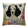 thumbnail image 1 of Nawypu  Spring Pillow Covers Poodle Throw Pillowcase Hello Spring Home Sofa Holiday Cushion Case Farmhouse Dog Spring Decorations, 1 of 5