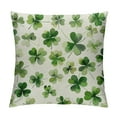 thumbnail image 1 of Nawypu St Patricks Day Pillow Covers, Butterfly Throw Pillows Spring Decor Square Pillowcase Farmhouse Outdoor Cushion Covers Decorative for Couch, 1 of 5