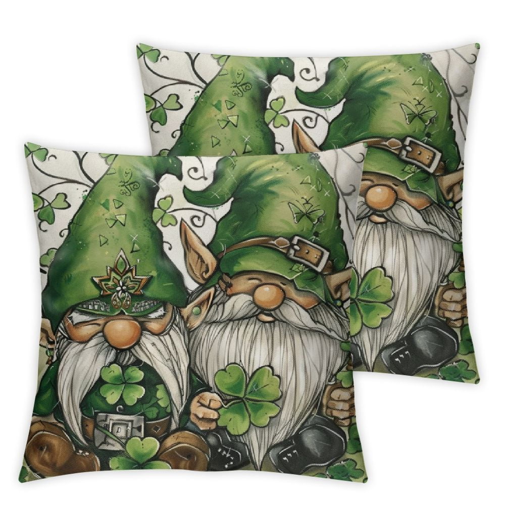 st patricks day lumbar pillow