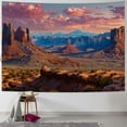 thumbnail image 1 of Nawypu  Sunrise Tapestry, Sunrise in Grand Canyon National Park Wall Hanging Large Tapestry Psychedelic Tapestry Decorations Bedroom Living Room Dorm(Red ), 1 of 6