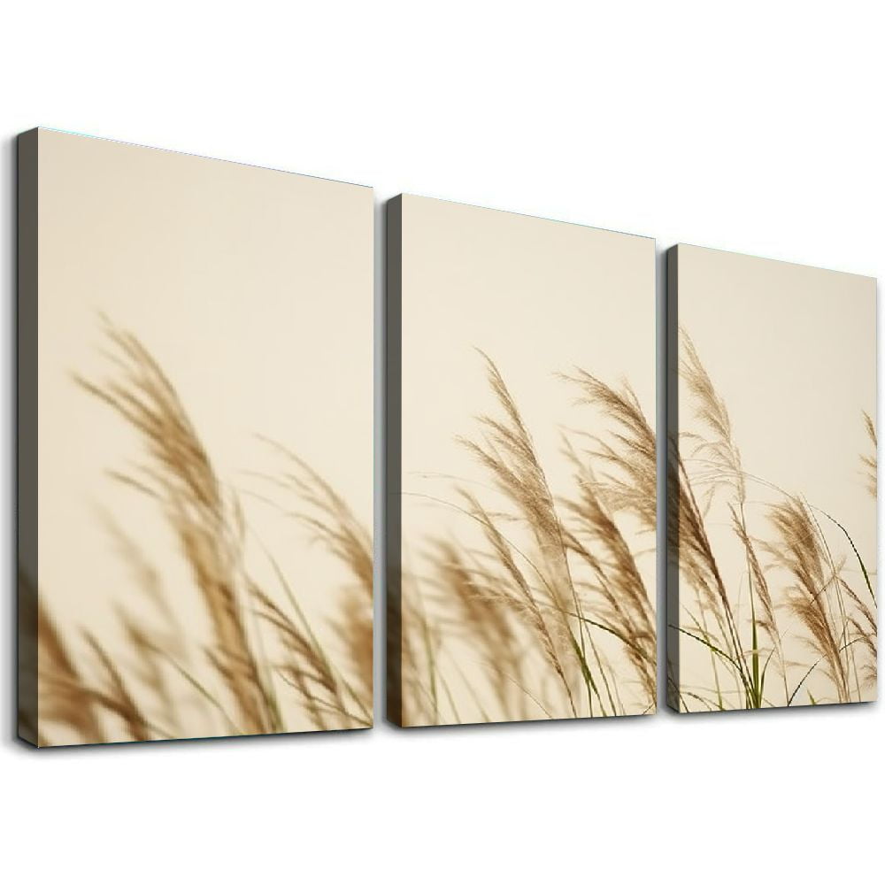 Nawypu Sylvie Marsh Grass Canvas Wall Art by Crystal Lynn Collins