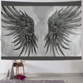 thumbnail image 1 of Nawypu Tapestry Graphic Symbol Fairy Wings Eagle Hand Design Drawn Fly Flap Animals Heavenly Crest Wildlife Hawk Tapestry Wall Hanging Blanket Wall Bedroom Decor, 1 of 6