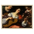 thumbnail image 1 of Nawypu The Musicians Poster by Caravaggio - Caravaggio Canvas Wall Art - Renaissance Poster - Reproductions for Living Room, Bathroom, Home The Musicians Poster, 1 of 4